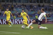 Futbols: Euro 2020: Ukraina - Anglija