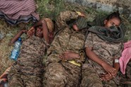 Tigraji caur Mekeli parādē izved 7000 sagūstītu Etiopijas karavīru - 10