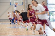 Basketbols, Latvijas sieviešu izlase, treniņš - 12