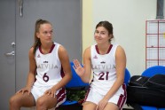 Basketbols, Latvijas sieviešu izlase, treniņš - 30