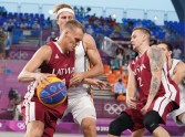 Tokijas olimpiskās spēles, 3x3 basketbols, pusfināls: Latvija - Beļģija - 46