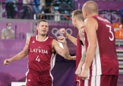 Tokijas olimpiskās spēles, 3x3 basketbols, pusfināls: Latvija - Beļģija - 48