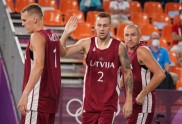 Tokijas olimpiskās spēles, 3x3 basketbols, pusfināls: Latvija - Beļģija - 49