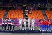 Tokijas olimpiskās spēles, 3x3 basketbola fināls: Latvija - KOK - 68