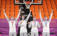 Tokijas olimpiskās spēles, 3x3 basketbola fināls: Latvija - KOK - 71