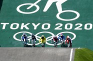 Tokijas olimpiskās spēles, BMX: Helvija Babris, Vineta Pētersone - 14