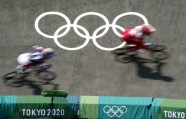 Tokijas olimpiskās spēles, BMX: Helvija Babris, Vineta Pētersone - 16