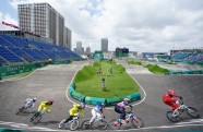 Tokijas olimpiskās spēles, BMX: Helvija Babris, Vineta Pētersone - 18