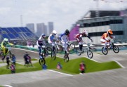 Tokijas olimpiskās spēles, BMX: Helvija Babris, Vineta Pētersone - 43