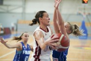 Basketbols, Latvijas sieviešu izlase, pārbaudes spēle pret Somiju - 3
