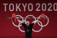 Tokijas olimpiskās spēles, svarcelšana: Artūrs Plēsnieks - 22