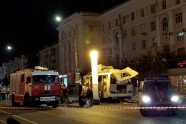 Voroņežā sprādziens iznīcina autobusu - 2