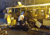 Voroņežā sprādziens iznīcina autobusu - 6