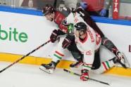 Hokejs, olimpiskā kvalifikācija: Latvija - Ungārija - 90