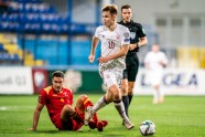 Futbols, PK atlases turnīrs: Latvija - Melnkalne - 9