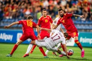 Futbols, PK atlases turnīrs: Latvija - Melnkalne - 42