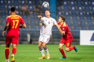 Futbols, PK atlases turnīrs: Latvija - Melnkalne - 46