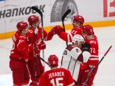 Hokejs, KHL spēle: Rīgas Dinamo - Maskavas Spartak - 12