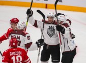 Hokejs, KHL spēle: Rīgas Dinamo - Maskavas Spartak - 16