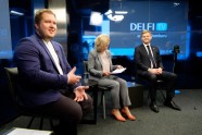 Delfi TV ar Domburu: Ilze Indriksone, Mārtiņš Šteins, Ivars Zariņš, Aldis Gobzems, Uldis Augulis, Gatis Eglītis, Andrejs Judins - 15