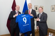 Futbols, FIFA prezidents Džanni Infantīno tiekas ar Ministru prezidentu Krišjāni Kariņu - 8