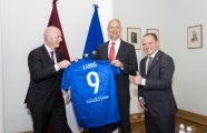 Futbols, FIFA prezidents Džanni Infantīno tiekas ar Ministru prezidentu Krišjāni Kariņu - 9