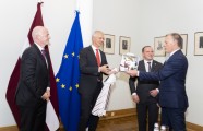 Futbols, FIFA prezidents Džanni Infantīno tiekas ar Ministru prezidentu Krišjāni Kariņu - 26