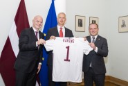 Futbols, FIFA prezidents Džanni Infantīno tiekas ar Ministru prezidentu Krišjāni Kariņu - 29