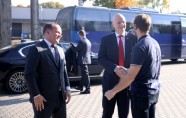 FIFA prezidenta vizīte Latvijā 
