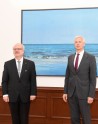 Valsts prezidents tiekas ar Ministru prezidentu un Saeimas priekšsēdētāju - 3