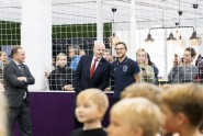 Futbols, FIFA prezidents Džanni Infantīno viesojas Play off arēnā - 20