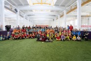 Futbols, FIFA prezidents Džanni Infantīno viesojas Play off arēnā - 21
