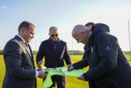 Futbols, FIFA prezidents Džanni Infantīno apmeklē Riga FC bāzi - 13