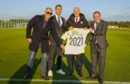 Futbols, FIFA prezidents Džanni Infantīno apmeklē Riga FC bāzi - 14