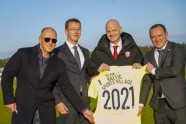 Futbols, FIFA prezidents Džanni Infantīno apmeklē Riga FC bāzi - 17