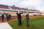 Futbols. FIFA prezidents Džanni Infantīno apmeklē OSC, Daugavas stadionu, un VARAM - 8