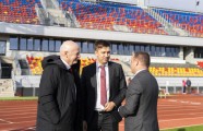 Futbols. FIFA prezidents Džanni Infantīno apmeklē OSC, Daugavas stadionu, un VARAM - 10