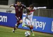 Futbols, Pasaules kausa kvalifikācija: Latvija - Turcija
