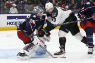 Hokejs, NHL spēle: Kolumbusas "Blue Jackets" un Elvis Merzļikins atklāj 2021./2022. gada sezonu - 3