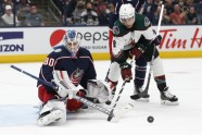 Hokejs, NHL spēle: Kolumbusas "Blue Jackets" un Elvis Merzļikins atklāj 2021./2022. gada sezonu - 4