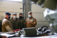 Krievijas bruņoto spēku virsnieki Ādažu bāzē veic EDSO bruņojuma kontroles novērtējuma vizīti - 8