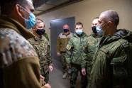 Krievijas bruņoto spēku virsnieki Ādažu bāzē veic EDSO bruņojuma kontroles novērtējuma vizīti - 11