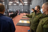 Krievijas bruņoto spēku virsnieki Ādažu bāzē veic EDSO bruņojuma kontroles novērtējuma vizīti - 29