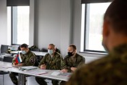 Krievijas bruņoto spēku virsnieki Ādažu bāzē veic EDSO bruņojuma kontroles novērtējuma vizīti - 42