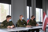 Krievijas bruņoto spēku virsnieki Ādažu bāzē veic EDSO bruņojuma kontroles novērtējuma vizīti - 44