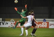 Futbols, sievietes, Pasaules kausa kvalifikācija: Latvija - Anglija