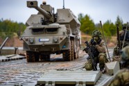 Latvijas bruņoto spēku un NATO kaujas grupu kopīgas militārās mācības “Bold Axe” - 10