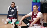 Basketbols, Latvijas vīriešu izlase: Treniņš - 8