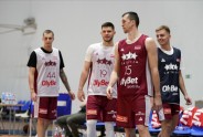 Basketbols, Latvijas vīriešu izlase: Treniņš - 9
