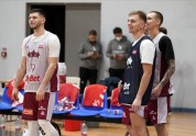 Basketbols, Latvijas vīriešu izlase: Treniņš - 10